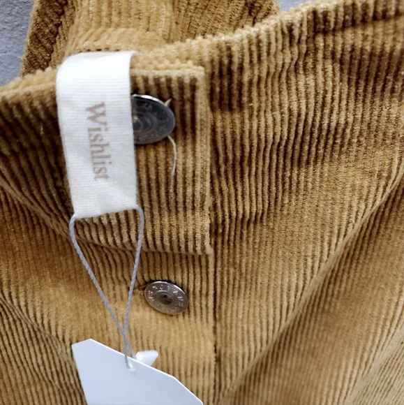 Wishlist Tan Corduroy overall dress - Picture 3 of 6